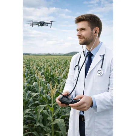 Szacowanie szkód w rolnictwie z pomocą drona